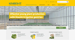 Desktop Screenshot of knechtgmbh.com